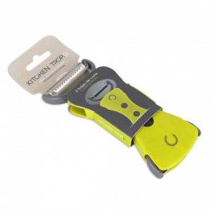Peeler legume, fructe cu 2 lame, Decojitor legume si fructe cu 2 lame,Peeler de legume si fructe, Cutit pentru curatat legume si fructe, Decojitor pentru legume si fructe, Instrument pentru curatat legume si fructe, Ustensila pentru taiat legume si fructe