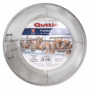 Sita pentru friteuza 23x9 cm Quttin, Sita pentru friteuza 23x9 cm, Quttin, Sita inox friteuza, Sita friteuza profesionala inox, Sita rezistenta la caldura friteuza, Sita de filtrare friteuza inox, Sita inoxidabila pentru gatit, Sita pentru prajire inox, S