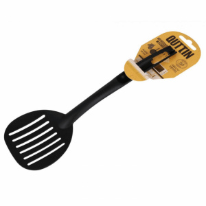 Spumiera nylon, neagra 33x10 cm-Quttin, spumiera antiaderenta,Spumiera nylon, ustensila nylon pentru gatit, accesorii bucatarie nylon, spatula de nylon, spumarire usoara cu spumiera nylon, instrument de gatit din nylon, spumiera durabila din material nylo