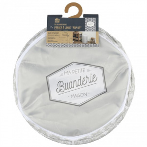Cos cu capac pentru rufe murdare, 1 compartiment, 60x35x30 cm, Happymax, Cos rufe, Cos depozitare rufe, Cos rufe cu capac, Cosuri pentru rufe murdare, Organizare rufe, Cos haine murdare, Cos depozitare baie, Cosuri estetice pentru rufe, Solutii depozitare