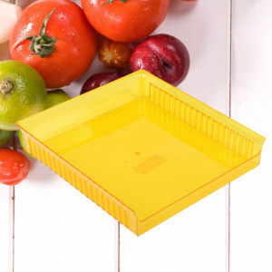 Cutie depozitare alimente in frigider-galben