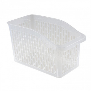 Cutie pentru depozitare si organizare in frigider, 29x15,8x17 cm, Eva Jumbo, transparent