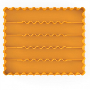Cutter, decupator fata dubla pentru prajitura marocana Chebakia-9,2x7,6x2cm-Ibili