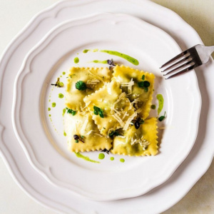 Forma pentru 10 ravioli, patratele, 26.5x11x2.2cm, Happymax