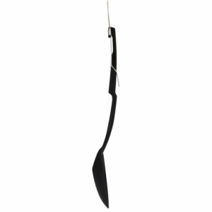 Lingura nylon pentru gatit, neagra 34x6,5 cm-Quttin,Lingura nylon pentru gatit, ustensila nylon bucatarie, accesoriu de gatit din nylon, lingura practica de nylon pentru gatit, ustensila de gatit durabila din material nylon, lingura non-abraziva pentru ga