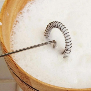 Mixer spuma lapte, 22 cm, visiniu - Img 5