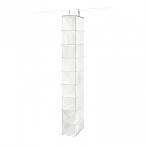 Organizator vertical 9 compartimente pentru dulapuri haine 30x15x128cm-Life