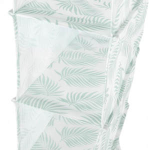 Organizator vertical textil, etajera suspendata 7 compartimente 105x30x15 cm-Palma, raft vertical flexibil cu 7 compartimente etajera materila textil, etajera textila, etajera verticala bara sifonier, etajera verticala pentru sifonier, organizatoare stend