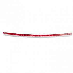 Protectie usa anticurent, adeziva, silicon, 100x6x0.5 cm, alb, Happymax