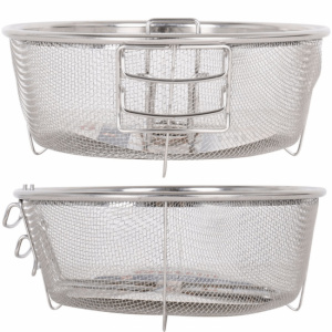 Sita pentru friteuza 23x9 cm Quttin, Sita pentru friteuza 23x9 cm, Quttin, Sita inox friteuza, Sita friteuza profesionala inox, Sita rezistenta la caldura friteuza, Sita de filtrare friteuza inox, Sita inoxidabila pentru gatit, Sita pentru prajire inox, S