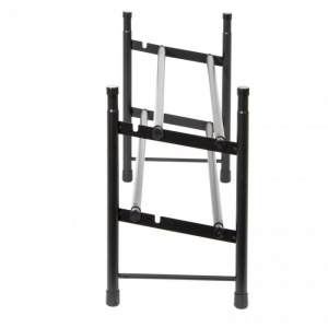 Suport de pantofi extensibil, 2 rafturi, negru Stilito