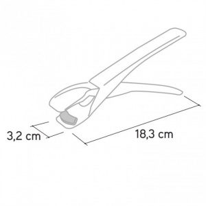 Cleste inox manipulare farfurii fierbinti, 18 cm-Ibili,Cleste inox Ibili, Cleste manipulare farfurii fierbinti, Cleste inox 18 cm, Cleste farfurii fierbinti, Cleste pentru bucatarie, Instrument manipulare farfurii fierbinti, Cleste antioparire, Cleste pen