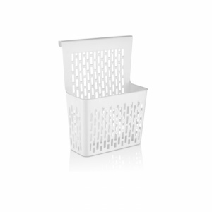 Cos depozitare pentru usa dulap, 25,5x11x32,5 cm, Zenith, alb