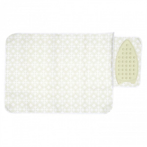 Covoras de calcat rufe cu suport pentru fier de calcat, 85x48 cm, Happymax