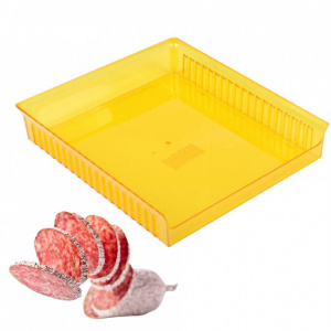 Cutie depozitare alimente in frigider-galben