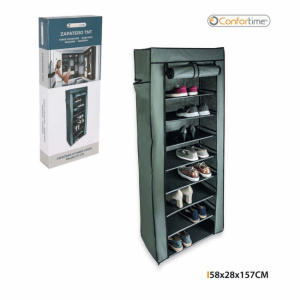 Dulap pentru pantofi cu husa textila-27 perechi-Confortime, happymax.ro  Dulap pentru pantofi cu husa textila, 27 perechi, Confortime,Dulap pentru pantofi cu husa textila, Organizator pantofi cu dulap si husa textila, Dulap depozitare pantofi cu husa text