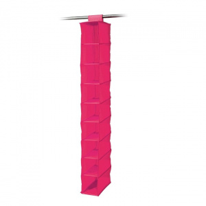 Etajera de agatat in sifonier cu 9 compartimente-rose