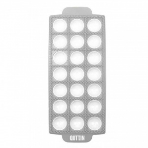 Forma pentru 21 ravioli, cerc, 26.5x11x2.2cm, Happymax, Forma ravioli cerc Forma ravioli rotunda Forma pentru ravioli in forma de cerc Forma pentru ravioli circulara Forma pentru ravioli umplut cu cerc Forma profesionala pentru ravioli in forma de cerc Fo