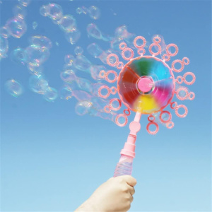 Jucarie tip morisca baloane de sapun, 17xH33 cm
