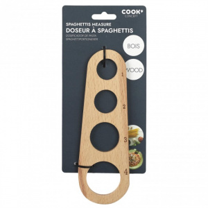 Masura pentru spaghetti, 1-4 portii, lemn