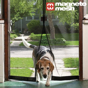 Perdea magnetica anti insecte-Negru