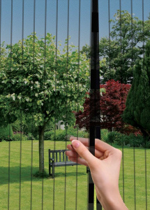 Perdea magnetica anti insecte-Negru