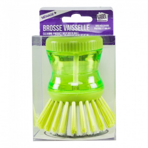 Perie vase cu rezervor pentru detergent, Perie vase cu detergent, Perie vase cu rezervor, Perie pentru vase de bucatarie, Perie pentru curatarea vaselor, Perie de spalat vase, Perie pentru vase cu compartiment pentru detergent, Perie cu depozitare a deter