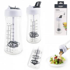 Recipient shaker pentru sosuri cu picurator