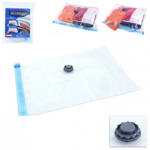 Sac de depozitare sub vid - 100x70cm, HAPPYMAX.RO, Sac vidat, Orion, Transparent, 70 x 100CM, sac depozitare vid, saci vacuum,