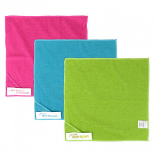 Set 3 lavete microfibra 30x30 cm