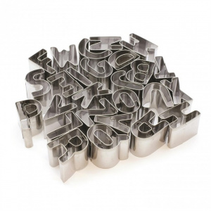 SSet cutter patiserie litere A - Z