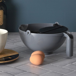 Bol multifunctional cu spatula tip racleta integrata
