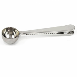 Clema pungi cafea cu lingura dozatoare-Quttin, happymax.ro Clema pungi cafea, lingura dozatoare, accesorii cafea, ambalare cafea, pungi cafea reutilizabile, clema etansare pungi, echipamente cafea, ustensile dozare cafea, pungi pentru cafea proaspata,doza