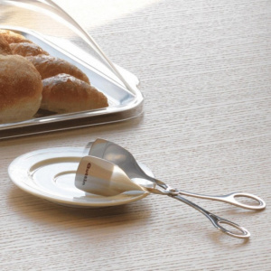 Cleste servire otel inoxidabil 18,2x2,7x3,5 cm, Happymax, cleste servire din inox, cleste inox, ,cleste bucatarie inox,cleste grill