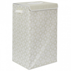 Cos cu capac pentru rufe murdare, 1 compartiment, 60x35x30 cm, Happymax, Cos rufe, Cos depozitare rufe, Cos rufe cu capac, Cosuri pentru rufe murdare, Organizare rufe, Cos haine murdare, Cos depozitare baie, Cosuri estetice pentru rufe, Solutii depozitare