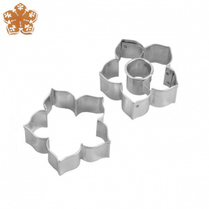 Forma de prajitura in forma de floare set 2 buc.