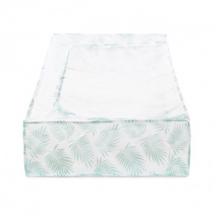Husa cu fermoar pentru depozitare textile in locuri inguste 107x46x16 cm-Palma