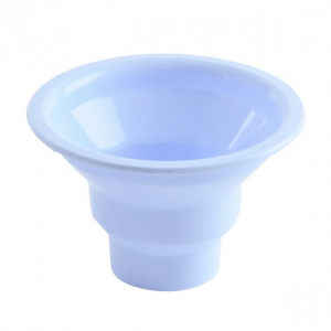 Palnie larga cu diametru inferior 3,5 cm, Palnie pentru gem, magiun, miere, palnie pentru borcan, palnie plastic, palnie plastic mare