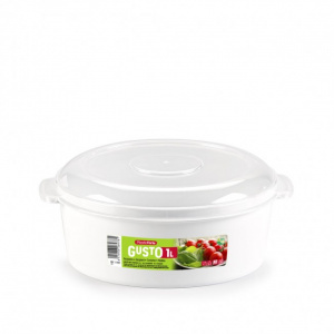 Recipient cuptor microunde rotund -1 litru