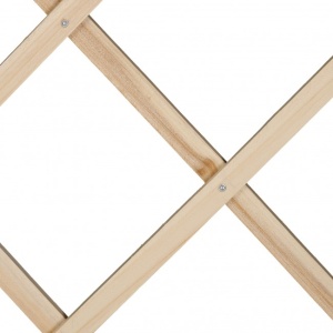 Set 3 spaliere extensibile pentru plante, Relaxdays, lemn, dimensiuni 180 x 90 x 1.5 cm, natural - Img 5