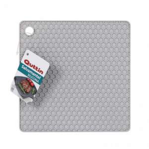 Suport silicon pentru oale fierbinti  17,1x0,6 cm-Quttin, suport silicon vase fierbinti, pad silicon de bucatarie, suport pentru uscare vase,Suport de silicon pentru oale fierbinti Suport rezistent la caldura pentru oale Suport pentru vase fierbinti din s