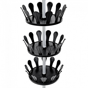 Suport telescopic tip carusel pentru pantofi