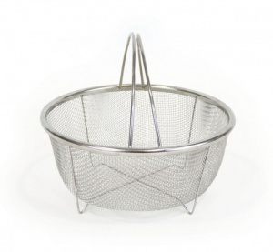Cos inox tip sita pentru friteuza sau legume, 19,5x9x15,5 cm, Happymax, cos friteuza, cos friteuza rotund, Cos pentru fript cartofi prajiti, cos inox pentru prajit,Cos, sita pentru friteuza Sita pentru prajire in friteuza Accesoriu cos friteuza Instrument