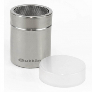 Cutie cu sita, shaker pentru faina, zahar pudra 70g-Quttin, bol cu capac zahar, bol zahar cu capac, bol pentru zahar,Cutie cu sita faina zahar pudra, Shaker pentru faina si zahar pudra, Cutie cu sita pentru prafuri, Recipient cu sita pentru cernut faina s