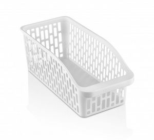 Cutie pentru depozitare si organizare in frigider, 15,8x29x17 cm, Eva Jumbo, alb