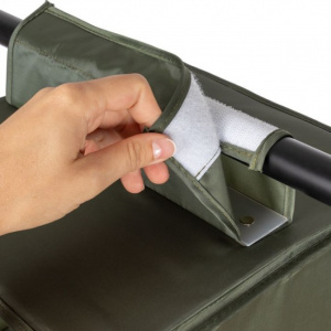 Organizator vertical cu 5 compartimente pentru bara de haine 30x30x105 cm-Greentex