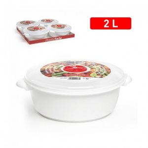 Recipient cuptor microunde rotund -2 l ALB 