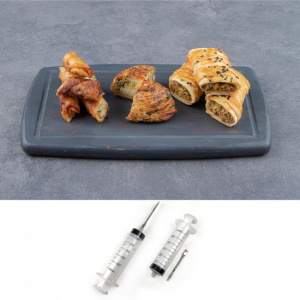 Seringa bucatarie, 60 ml, 14.9x3.1cm, Happymax, seringa umplut, seringa umplut gogosi, seringa marinare carne,seringa pentru injectat carnea,seringa de bucatarie,seringa pentru gogosi,prajituri si carne,seringa patiserie pentru umplut sau decorare,seringa