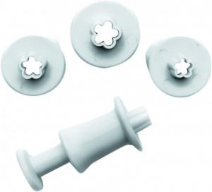 Set 3 forme-decupatoare pentru fondant,martipan-Floricele-Ibili 