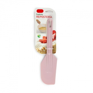 Spatula pentru bucatarie, 26 x 6.5 x 1.8 cm, roz, Happymax